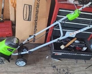electric rototiller