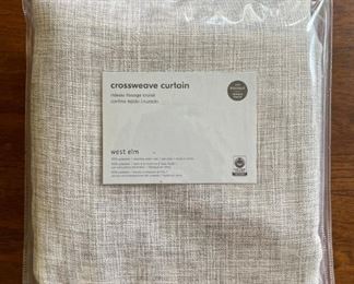 West Elm blackout curtains (48 W x 84 L, 13 panels)