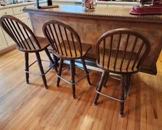 Wood Bar Stools