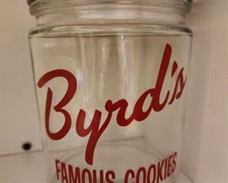 Byrd's Famous Cookies Since 1924 Jar