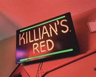 Killian's Red Neon Sign