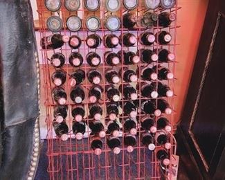 Vintage Coca-Cola Storage Rack