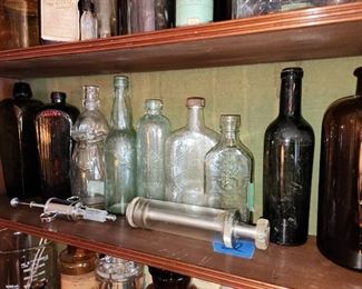 Vintage Pharmaceutical Bottle & Collection