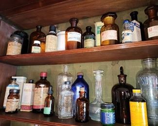 Vintage Pharmaceutical Bottle & Collection
