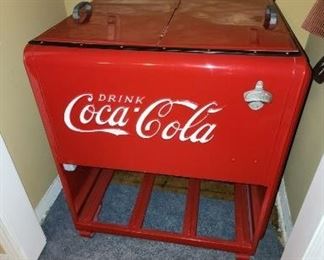 Large Vintage Coca-Cola Ice Cooler