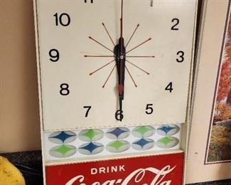 Vintage Coca-Cola Clock