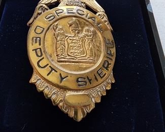 Special Deputy Sheriff’s badge.