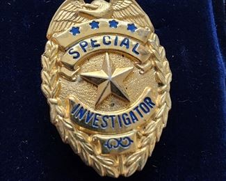 Special Investigator badge.