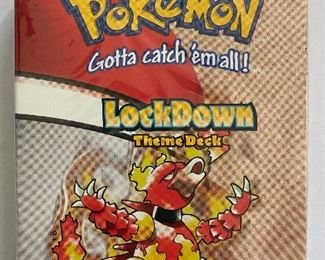 HKT009 Factory Sealed 1999 Pokemon LOCKDOWN Theme Deck Fossil Set