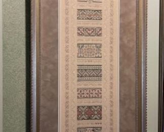 HAND STITCHED CROSS STITCH 