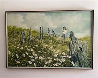 CAROLYN BLISH PRINT ON BOARD