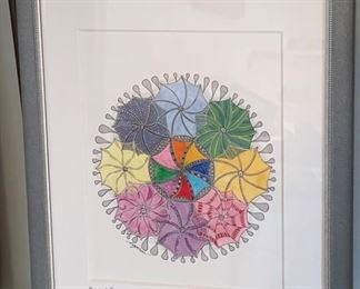 RAINDROP DOO WOP II PRINT #5 BY L. GOERSS