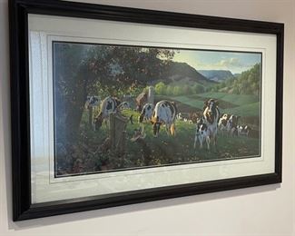 MICHAEL SIEVE ARTIST PROOF 83/100 “GODS COUNTRY” FRAMED SIZE: 39” x 23” 