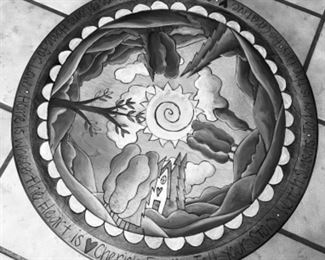 SOLD  (LAZY SUSAN BY STICKS)