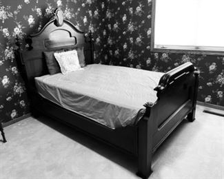 SOLD (ANTIQUE WALNUT BED)