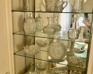 More American Brilliant Cut Glass
Circa 1876-1920