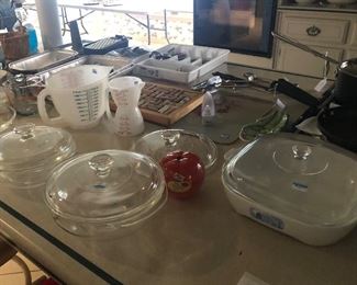 Corning and other cookware 