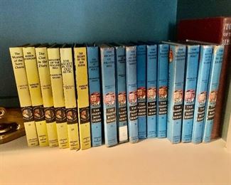 Vintage Nancy Drew and Hardy Boys 