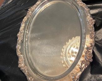 Large plated tray