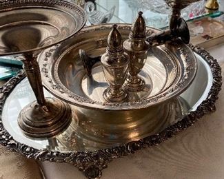 Sterling service pieces