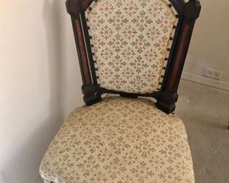 Antique parlor chair