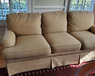 Sherrill upholstered sofa. Excellent condition. 