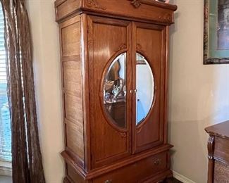Lexington Victorian Sampler Armoire 