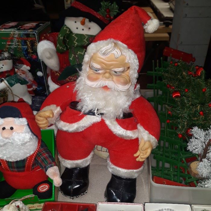 Vintage Santa figure 