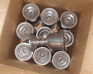 Pewter goblets