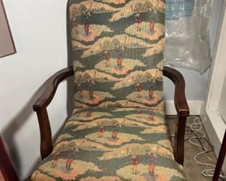 Nice and Clean Golf Theme Chair