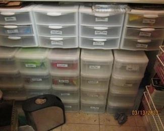 Pantry storage bins 