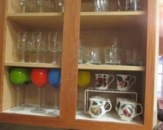 Coffee Cups and glassware 