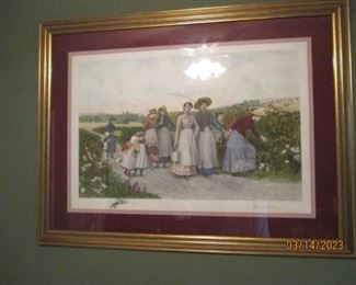 Framed print