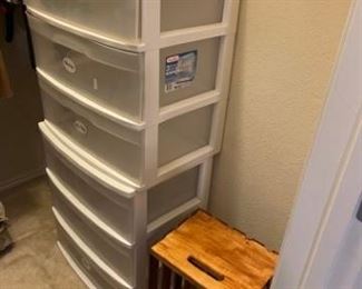 2 - 3 drawer storage units