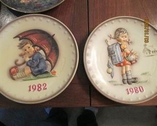 Hummel Collectible plates 1980-1982