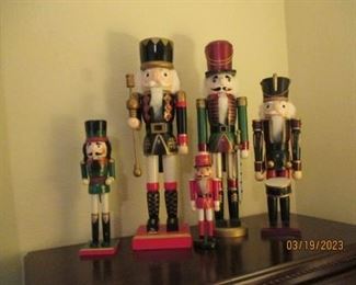 Nutcrackers.  Tall ones like new.  