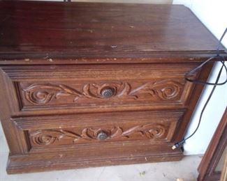 2 drawer night stand