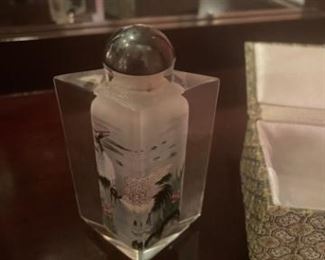 Japanese painted shaker bottle - new