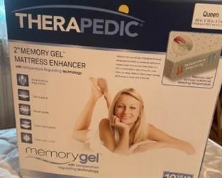 "New" Memory Gel Mattress Enhancer