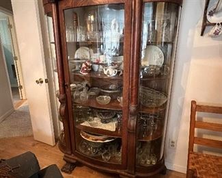 Vintage antique china cabinet