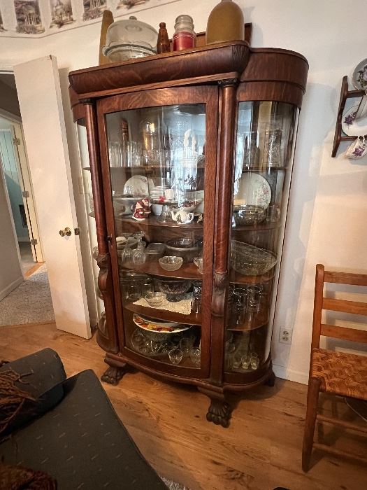 Vintage antique china cabinet