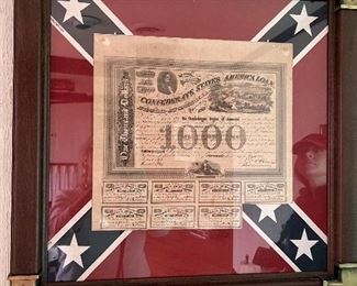 Civil war memorabilia