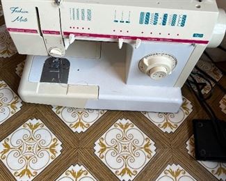 Fashion mate sewing machine