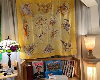 The very rare Hermes scarf! Good Close ups later for serious collector. 
Great condition!