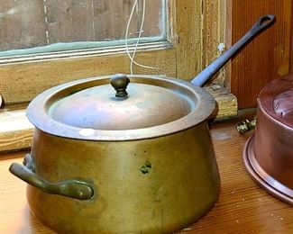Copper Pot with Lid
