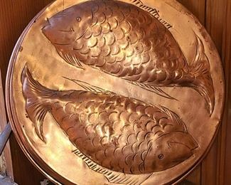 Copper Fish Mold 