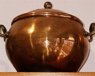 Copper Pot with Lid