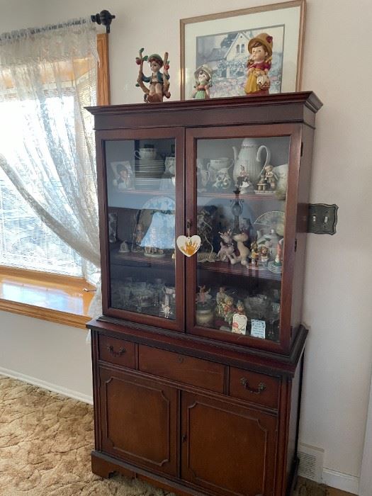 . . . a beautiful 1940's china hutch