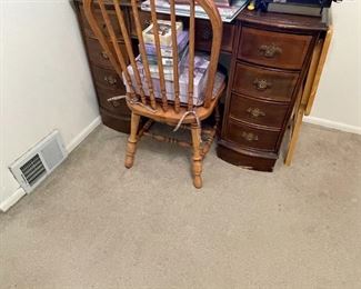 . . . this is a 1940's desk -- chair goes with kitchen set