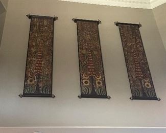 Horchow Tapestry set of 3 $300